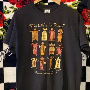 Vintage My Life In Ruins T-shirt SZ M